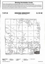 Skelton Township, Barnum, Directory Map, Carlton County 2006